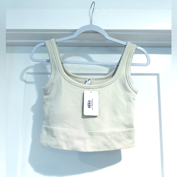 Wishlist Tops - Ribbed Cream Bralette by Wishlist